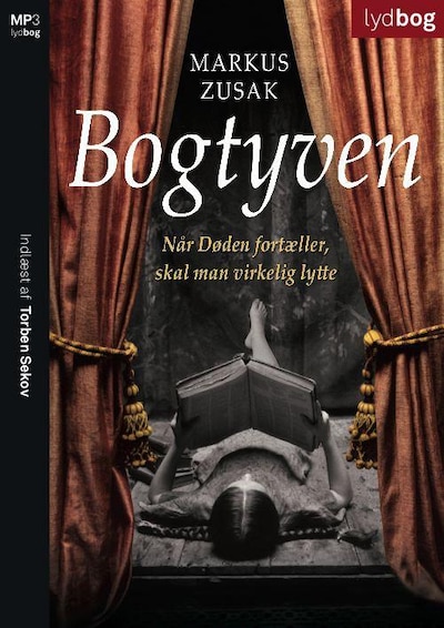 Bogtyven – omslag til lydbogen af Markus Zusak