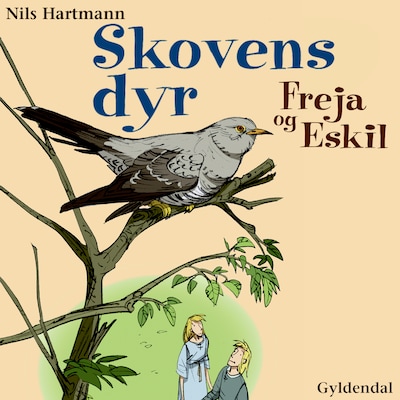 Freja og Eskil: Skovens dyr – omslag til lydbogen af Nils Hartmann