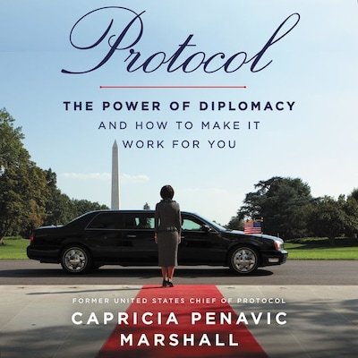 Protocol – omslag van het luisterboek van Capricia Penavic Marshall