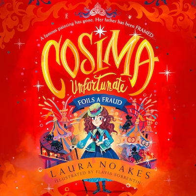 Cosima Unfortunate Foils a Fraud – omslag til lydbogen af Laura Noakes