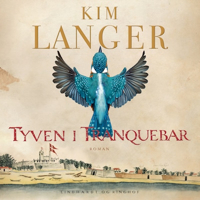Tyven i Tranquebar – omslag til lydbogen af Kim Langer
