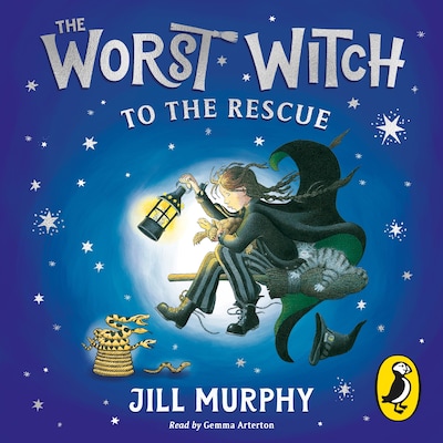 The Worst Witch to the Rescue – omslag til lydbogen af Jill Murphy