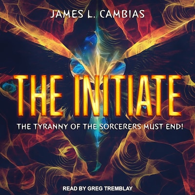 The Initiate – omslag til lydbogen af James L. Cambias