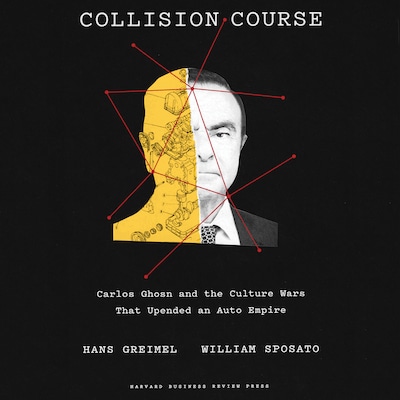 Collision Course – omslag til lydbogen af Hans Greimel, William Sposato