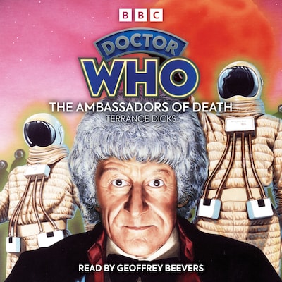Doctor Who: The Ambassadors of Death – omslag til lydbogen af Terrance Dicks
