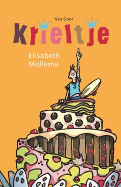 Krieltje – omslag van het luisterboek van Elisabeth Mollema