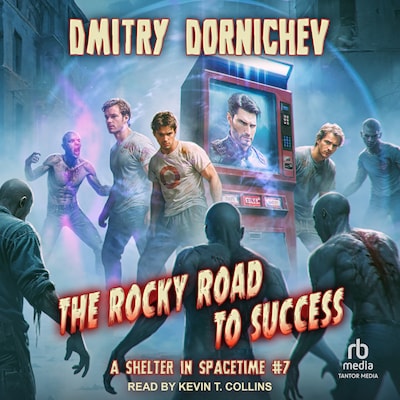 The Rocky Road to Success – omslag til lydbogen af Dmitry Dornichev