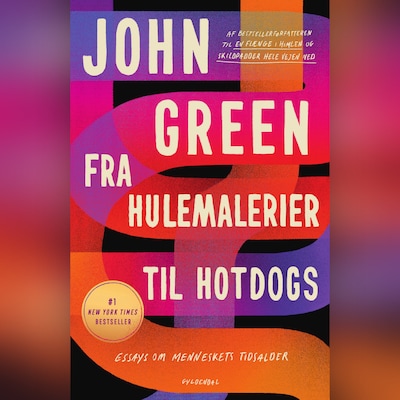 Fra hulemalerier til hotdogs - essays om menneskets tidsalder – omslag til lydbogen af John Green