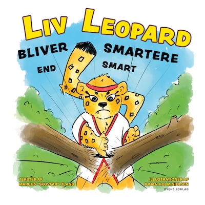 Liv Leopard bliver smartere end smart – omslag til lydbogen af Marcus ”Skovfar” Øland