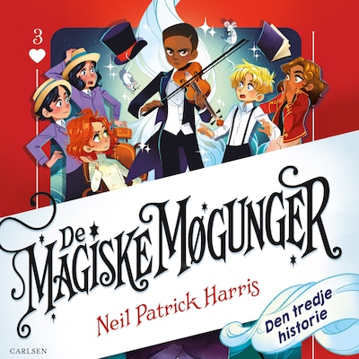De magiske møgunger (3) - Den tredje historie – omslag til lydbogen af Neil Patrick Harris