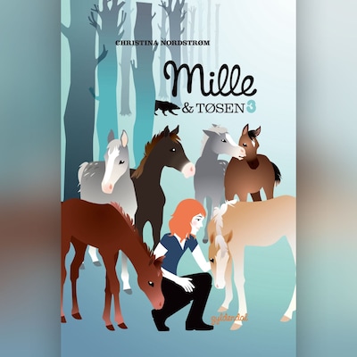 Mille 3 - Mille og Tøsen – omslag til lydbogen af Christina Nordstrøm