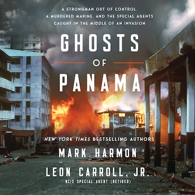 Ghosts of Panama – omslag til lydbogen af Mark Harmon, Leon Carroll