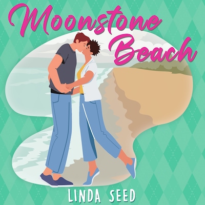 Moonstone Beach – omslag til lydbogen af Linda Seed