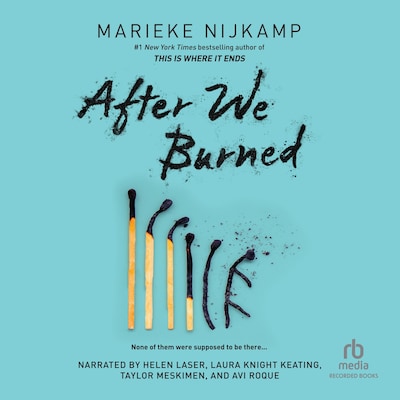 After We Burned – omslag til lydbogen af Marieke Nijkamp