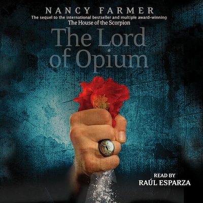 The Lord of Opium – omslag til lydbogen af Nancy Farmer