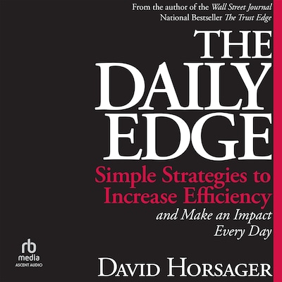 The Daily Edge – omslag til lydbogen af David Horsager