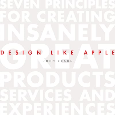 Design Like Apple – omslag til lydbogen af John Edson