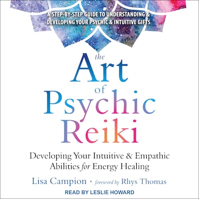 The Art of Psychic Reiki – omslag til lydbogen af Lisa Campion