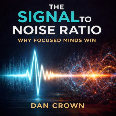 The Signal-to-Noise Ratio – omslag til lydbogen af Dan Crown
