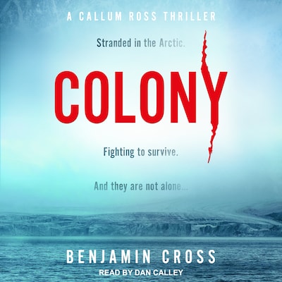 Colony – omslag til lydbogen af Benjamin Cross