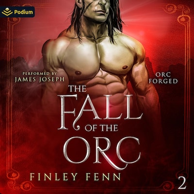 The Fall of the Orc – omslag til lydbogen af Finley Fenn