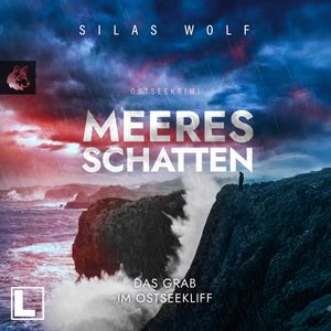 Meeresschatten - Das Grab im Ostseekliff - Sönke Petersen, Band 5 (ungekürzt) – okładka audiobooka, autor Silas Wolf