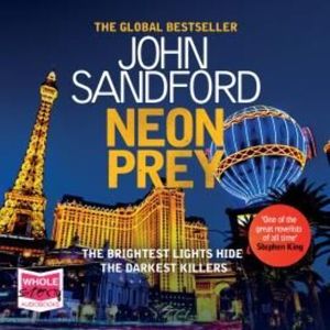Neon Prey – okładka audiobooka, autor John Sandford