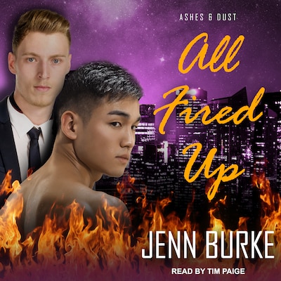All Fired Up – omslag til lydbogen af Jenn Burke