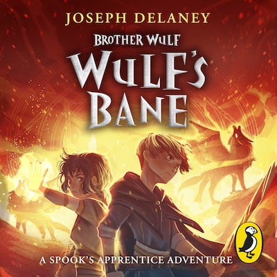 Brother Wulf: Wulf's Bane – omslag til lydbogen af Joseph Delaney