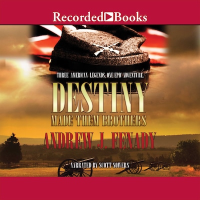 Destiny Made Them Brothers – omslag til lydbogen af Andrew J. Fenady
