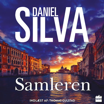 Samleren – omslag til lydbogen af Daniel Silva