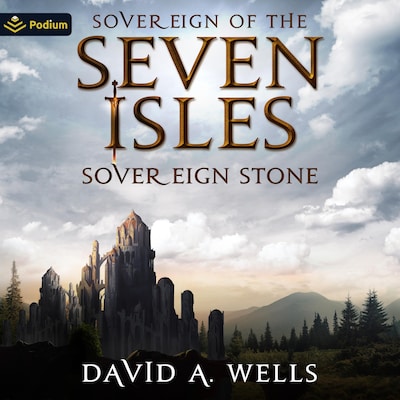 Sovereign Stone – omslag til lydbogen af David A. Wells