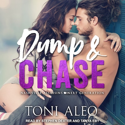 Dump and Chase – omslag til lydbogen af Toni Aleo