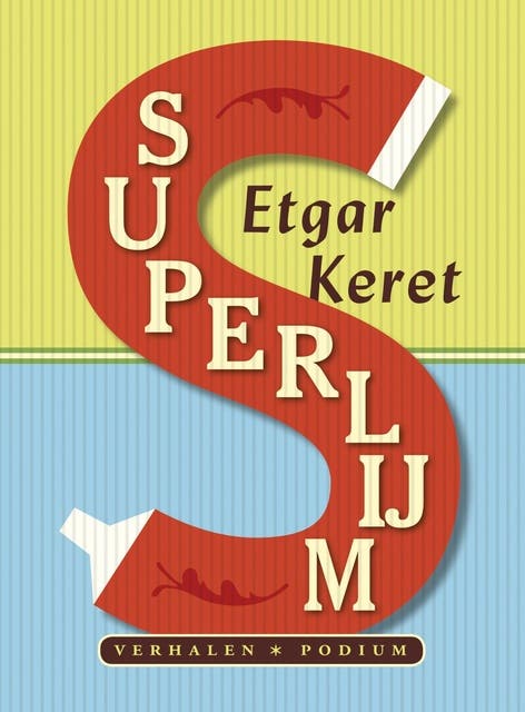 Superlijm – omslag van het luisterboek van Etgar Keret