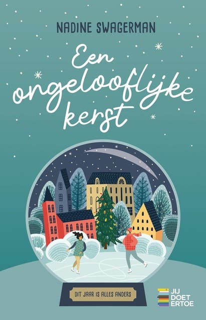 Een ongelooflijke kerst – omslag van het luisterboek van Nadine Swagerman