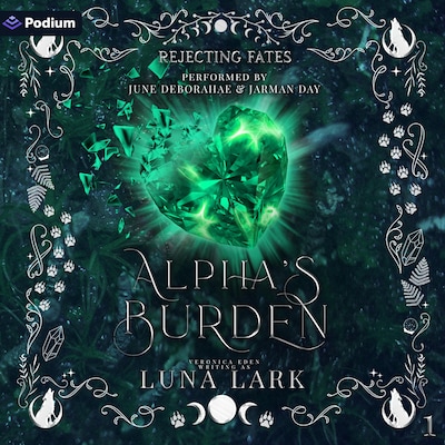 Alpha's Burden – omslag til lydbogen af Luna Lark