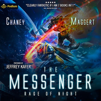 Rage of Night – omslag til lydbogen af J.N. Chaney, Terry Maggert