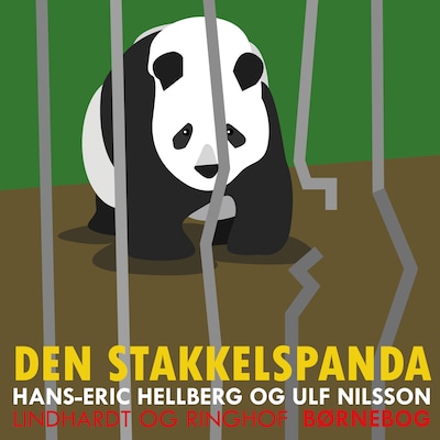 Den stakkels panda – omslag til lydbogen af Ulf Nilsson, Hans-Eric Hellberg