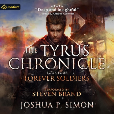 Forever Soldiers – omslag til lydbogen af Joshua P Simon