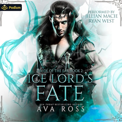 Ice Lord's Fate – omslag til lydbogen af Ava Ross