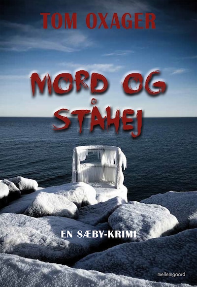 MORD OG STÅHEJ – omslag til lydbogen af Tom Oxager