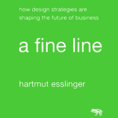 A Fine Line – omslag til lydbogen af Hartmut Esslinger