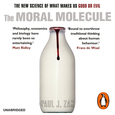 The Moral Molecule – omslag til lydbogen af Paul J. Zak