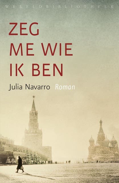 Zeg me wie ik ben – omslag van het luisterboek van Julia Navarro