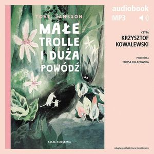 Małe trolle i duża powódź – okładka audiobooka, autor Tove Jansson