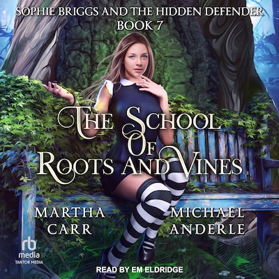 Sophie Briggs and the Hidden Defender – omslag til lydbogen af Martha Carr, Michael Anderle
