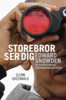 Storebror ser dig : Edward Snowden och den globala övervakningsstaten – omslag till ljudboken av Glenn Greenwald