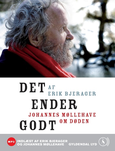 Det ender godt – omslag til lydbogen af Erik Bjerager