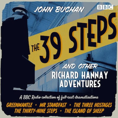 The 39 Steps and Other Richard Hannay Adventures – omslag til lydbogen af John Buchan