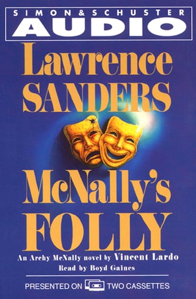 McNally's Folly – omslag til lydbogen af Vincent Lardo